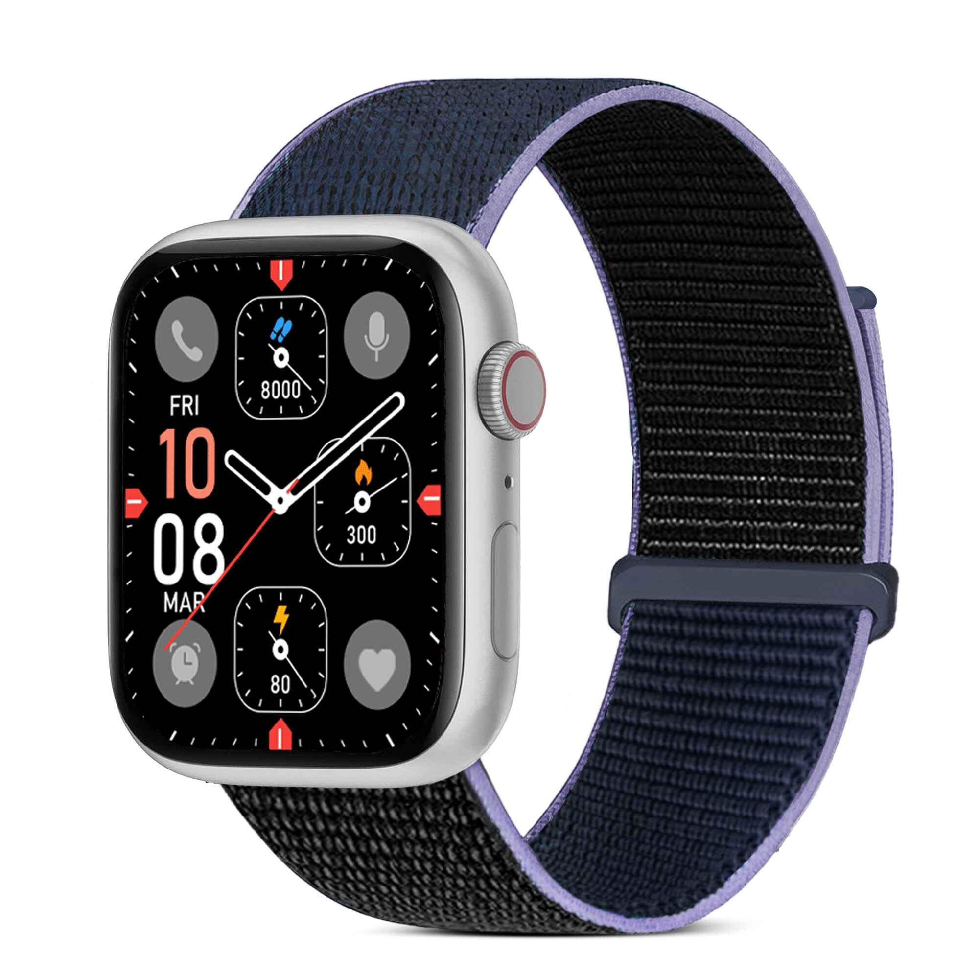 FITSO V 2.01” Bluetooth Calling Smartwatch with Multi Sports Modes - Black ( LSW-666)