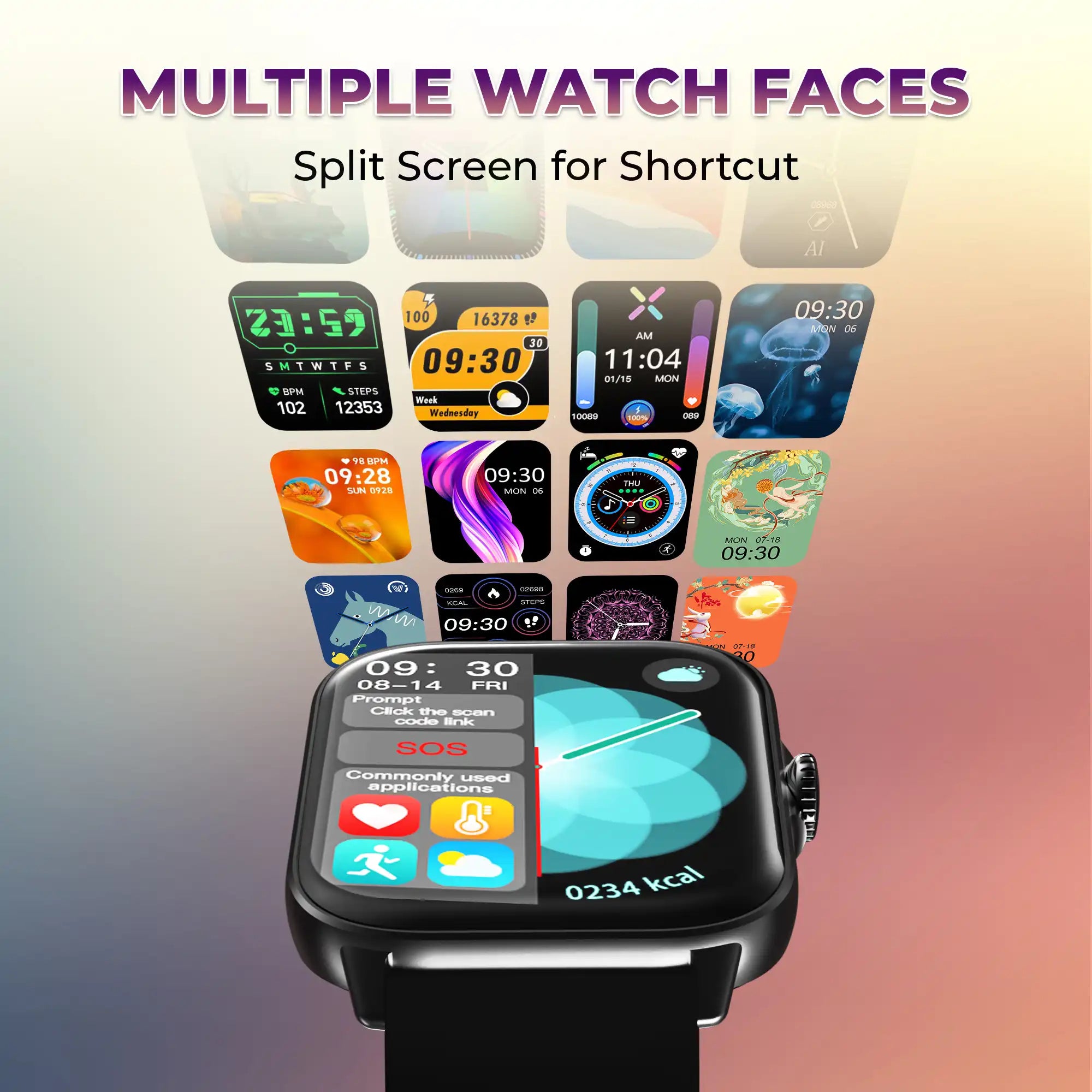 Smart watch FITSO (LSW-003)