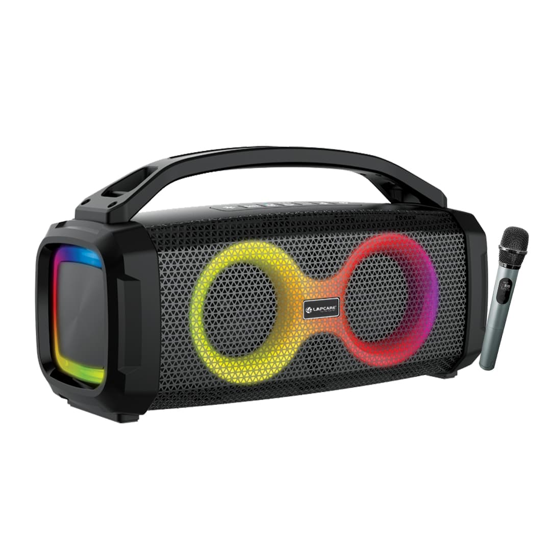 Boomra 60W Bluetooth Party Speaker With RGB Light Wireless MIc (LBS-306)