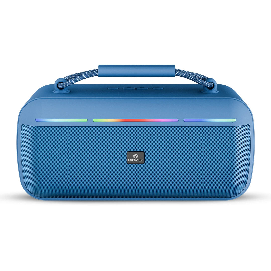 Roxx 30W Portable Party Speaker with RGB Lights & TWS Function - Blue (AMX-001)