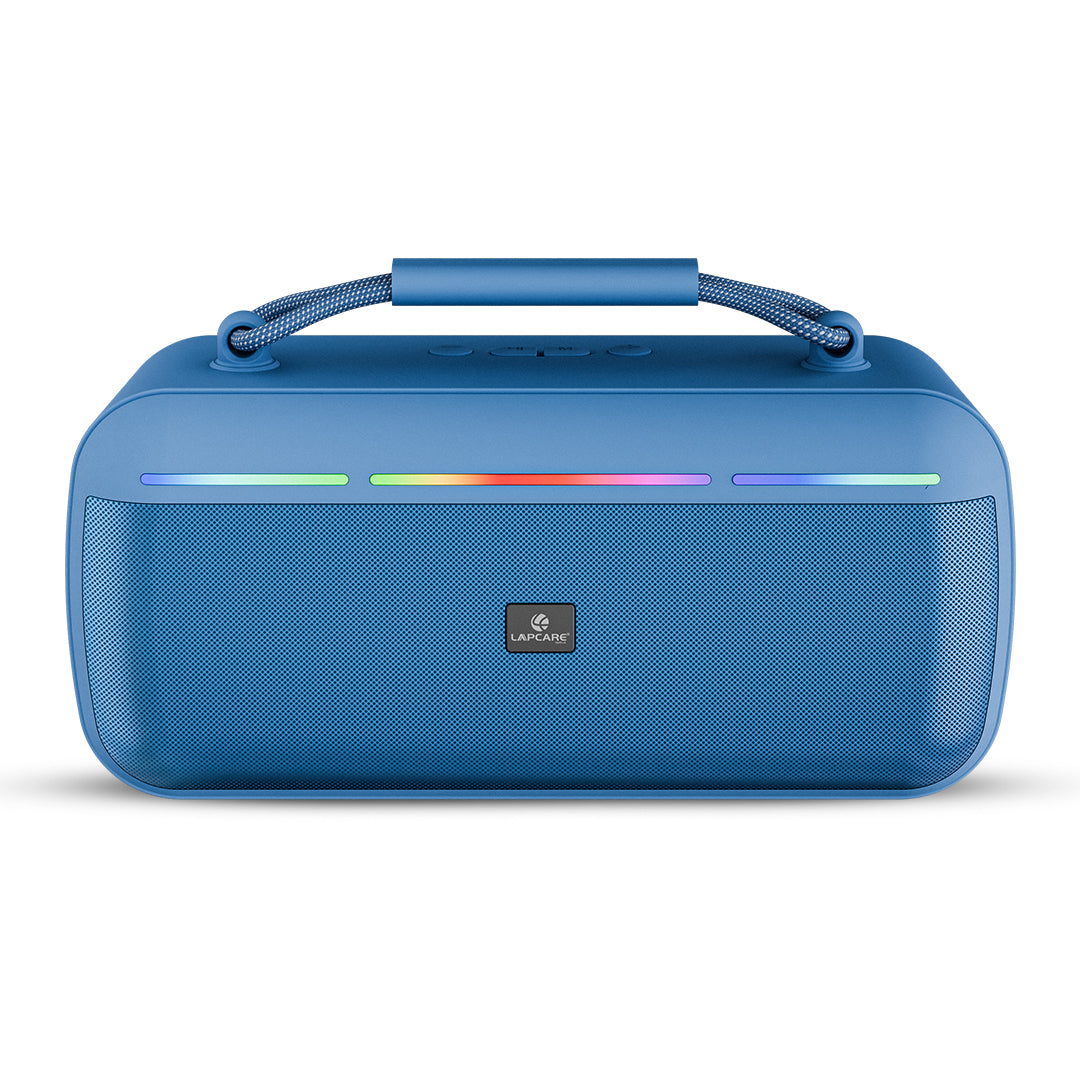 Roxx 30W Portable Party Speaker with RGB Lights & TWS Function - Blue (AXM-001)