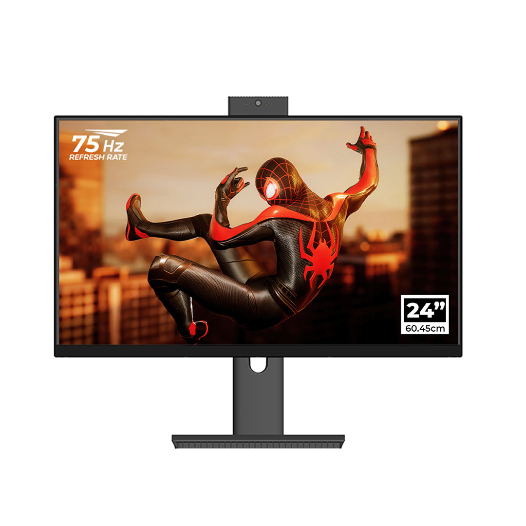 LM24GMW 24" (60.45 cm) LED Monitor with Inbuilt 2MP camera