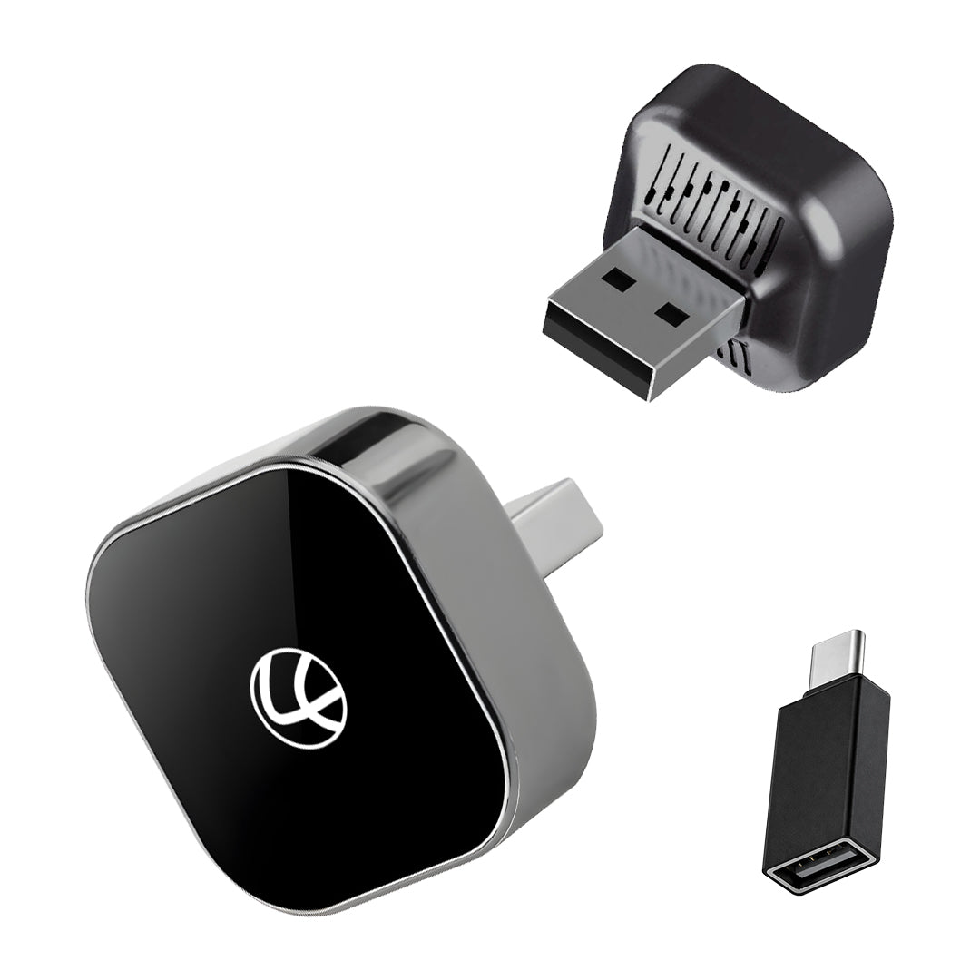 2-in-1 Wireless CarPlay & Android Auto Adapter | USB-C Converter (LOX-833)