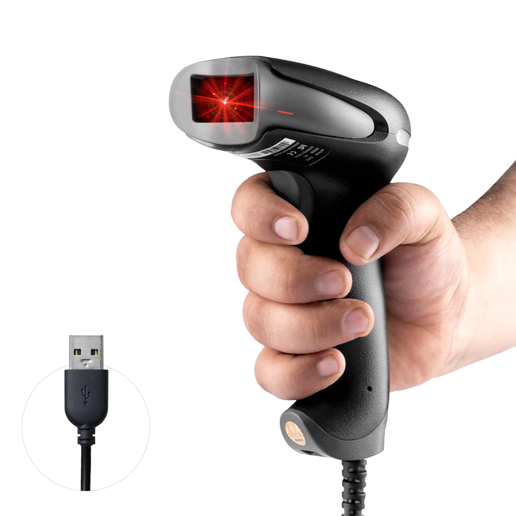 1D Wired Barcode Scanner