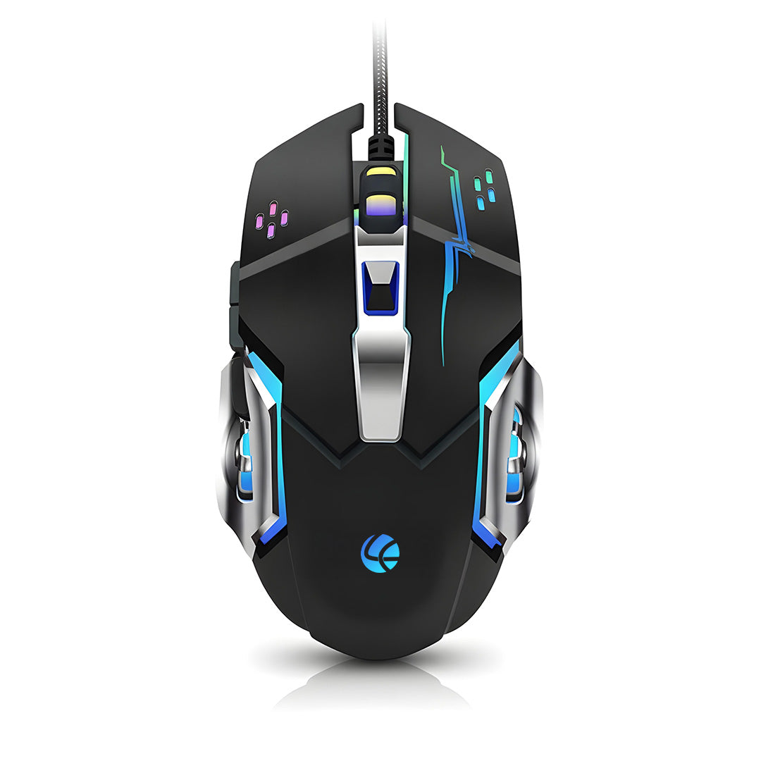 CHAMP USB Wired Gaming Mouse with 6 Programmable Keys & 3200 DPI (LOX-507)