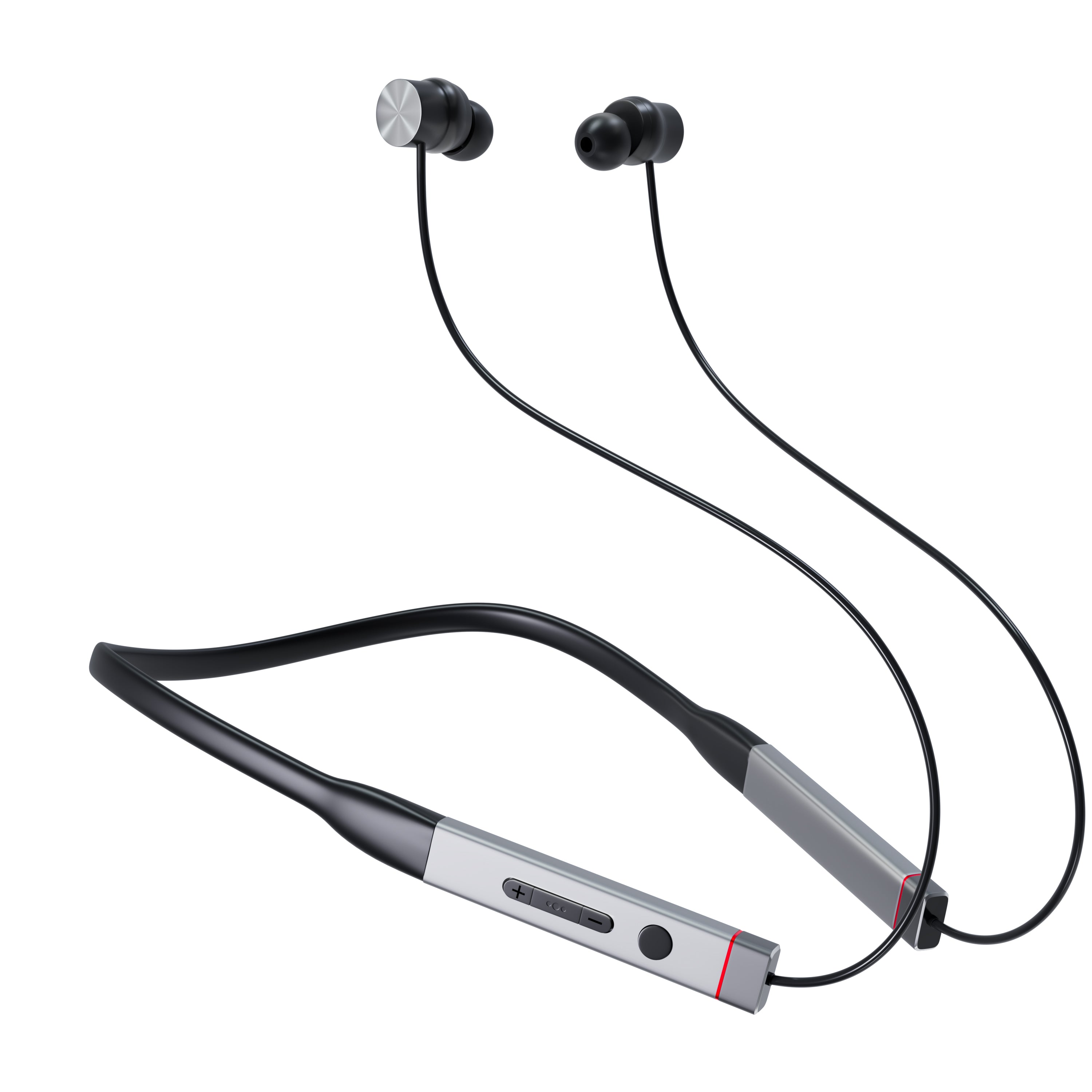 Wooband 207 Wireless BT Neckband With 30Hours Playtime (LNB-804)