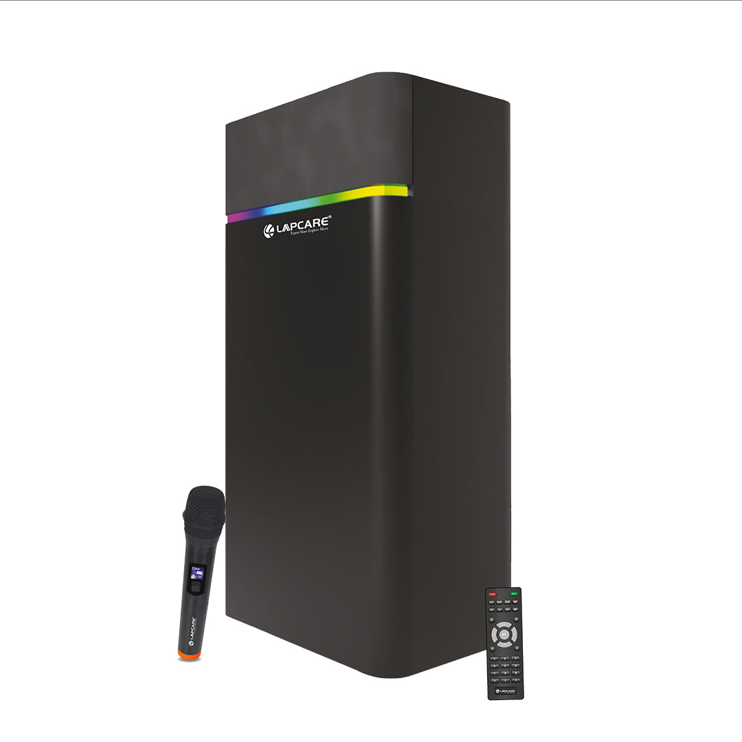 Beast Pro 120W Tower Party Speaker with In-built RGB Lights & Dual Wireless Mic (LTS-705)