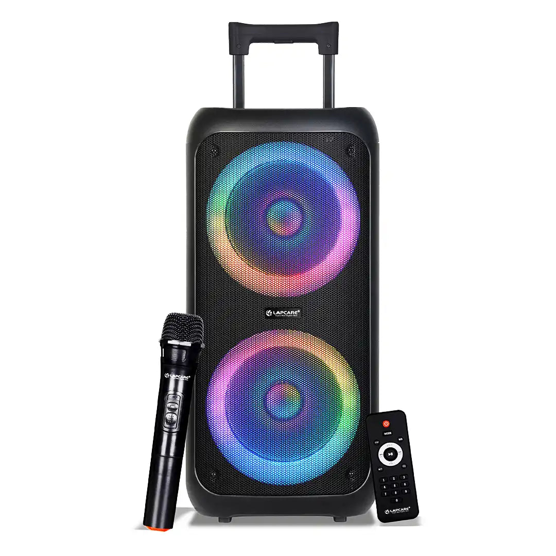 LAPSONIC III Portable 50W wireless trolley speaker with Wireless Mic (LPS-333)