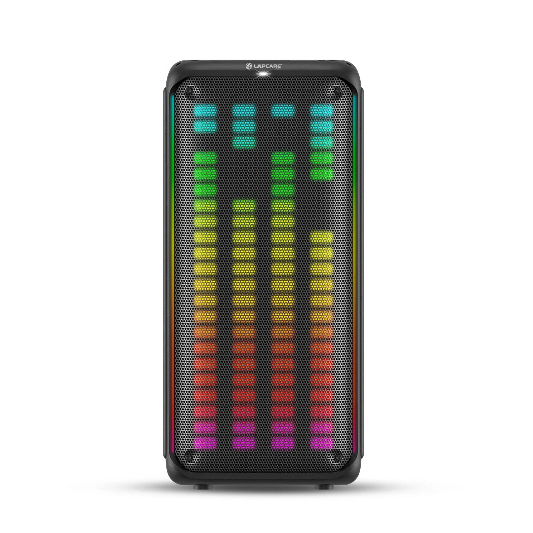 Bloom 160W Bluetooth Party Speaker | Dual 8 Inch Subwoofers + TWS Function (LPS-105)