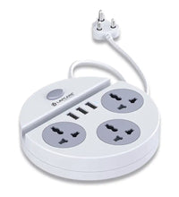 Smiley 3AC Socket Power Extension with 3 USB (Lapex-003)