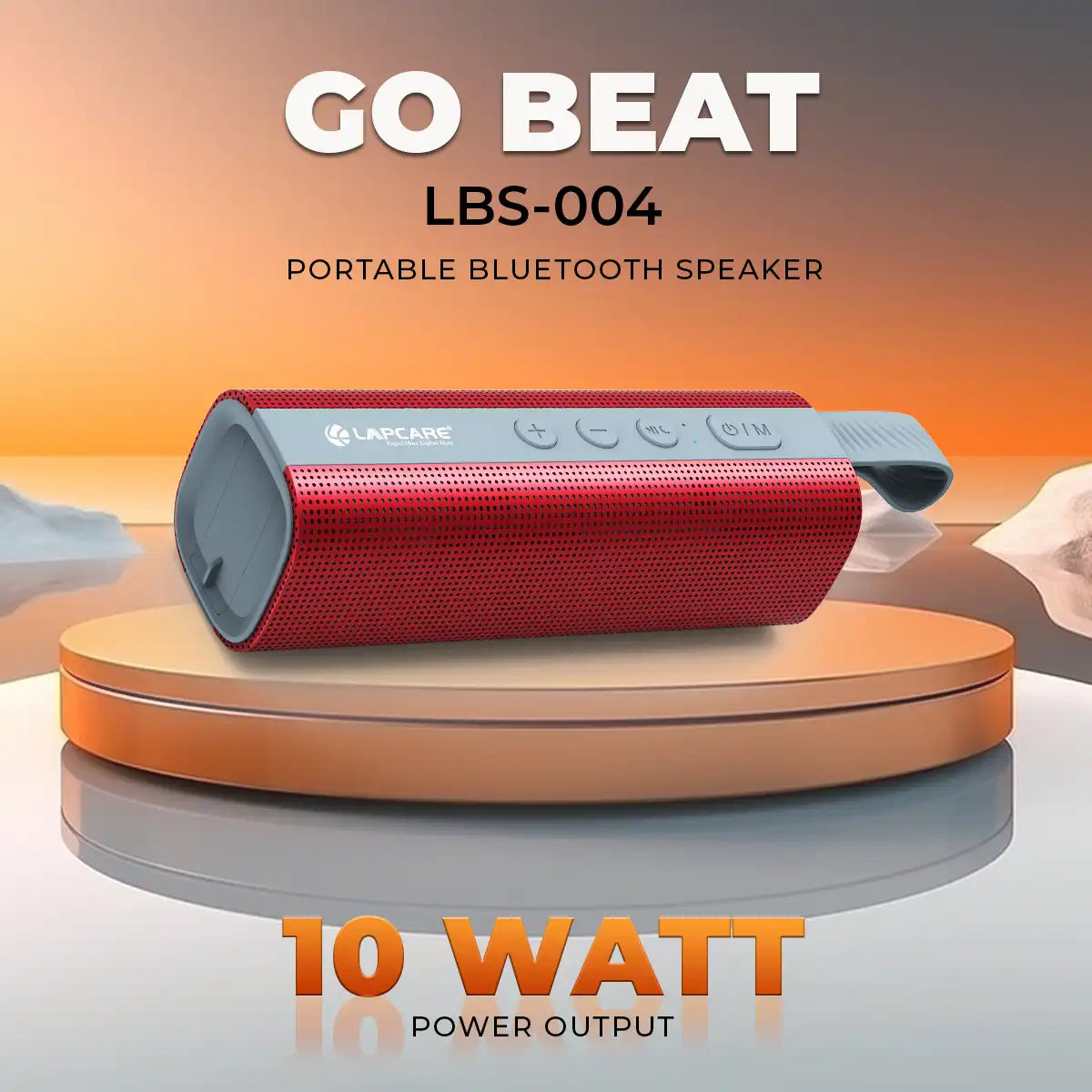 GO beat BT portable speaker Red (LBS-004)