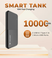 Smart tank Li-Polymer 10000mah Power Bank (LPB-003)