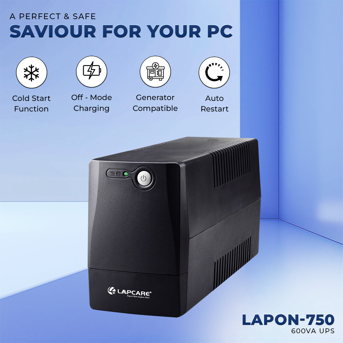 600VA UPS (Lapon-750)