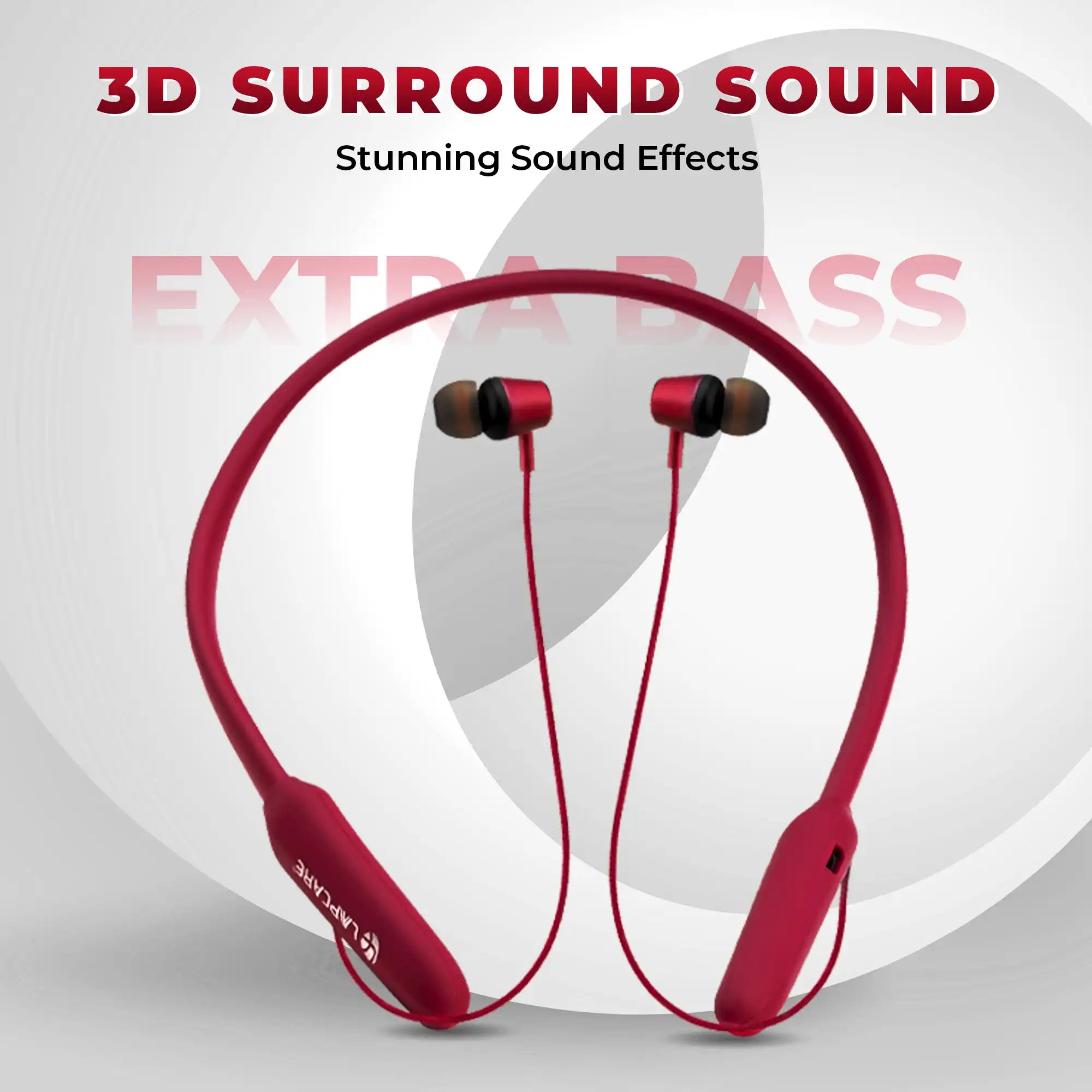 WOOBAND ECO Wireless neckband Red(LNB-360)