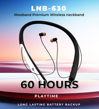 WOOBAND Premium Wireless neckband Black (LNB-630)