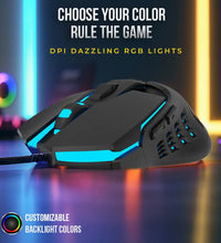 Champ LGM-105 3600dpi RBG Gaming Mouse