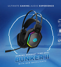 Bunker II Champ Gaming Headset 3.5mm+USB Jack (LHP-204)