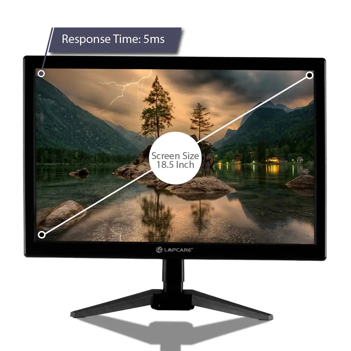 17.1" LED Monitor - wide (43.43CM) VGA & HDMI (LM18WD)