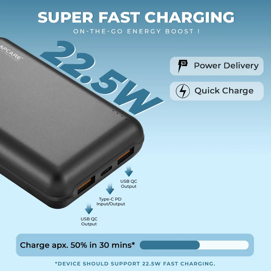 Ginne II 20000mAh Power Bank Black (LPB-441)
