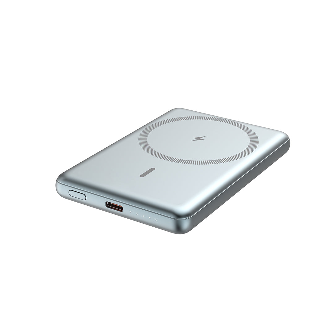NUCLEO 5000mAh Mag-Safe Pocket Size Power Bank | 22W Fast | 15W Wireless Charging (LOX-159)