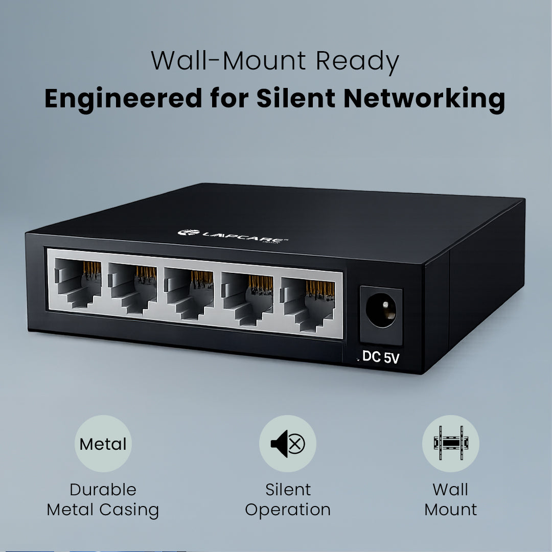 Laplink 5 Gigabit Ethernet Switch