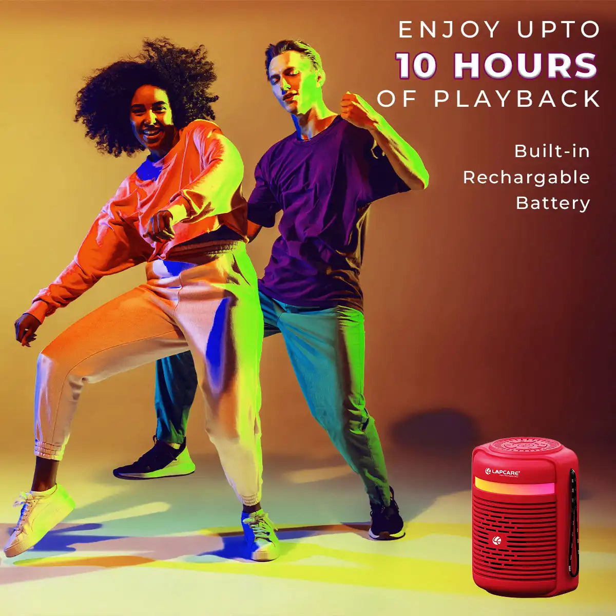 Tiffin Portable 10W BT Speaker Red (LBS-300)