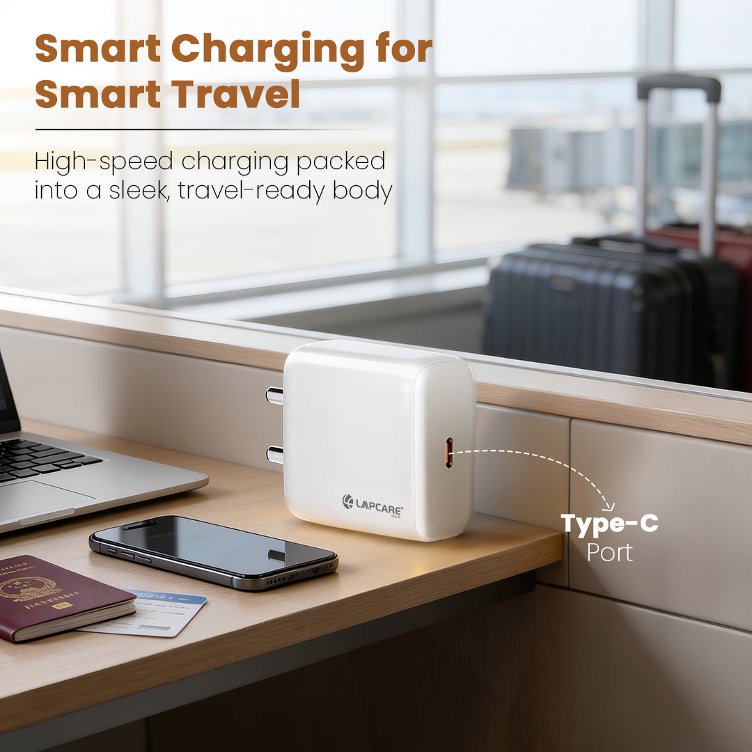 THUMBY 45W PD/PPS Wall Charger | Fast Type-C Charging Adapter |Laptop Compatible
