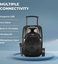 LAPSONIC IV 40W Portable Trolley Speaker with Wireless Mic (LTS-612)
