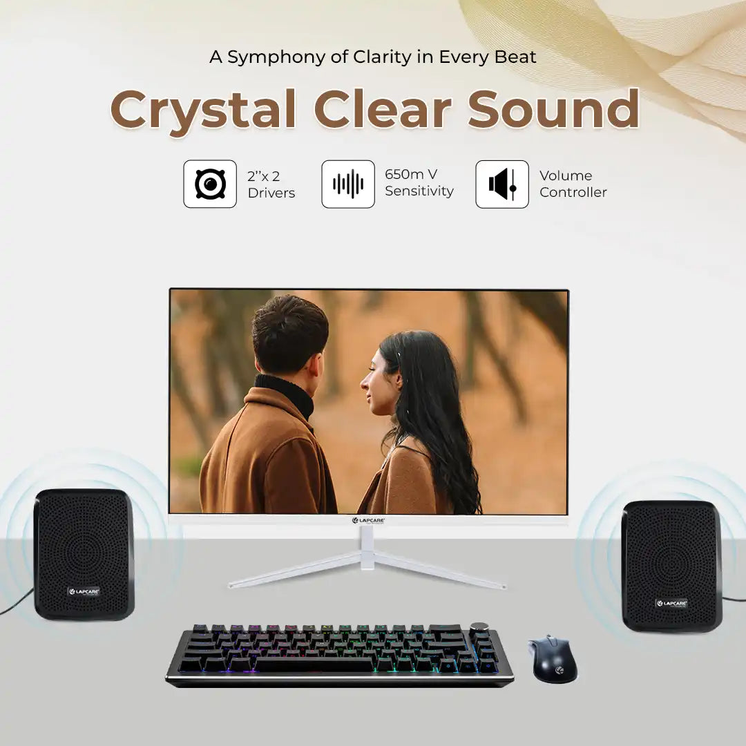 Twiny 2 computer speaker Black (LUS-204)