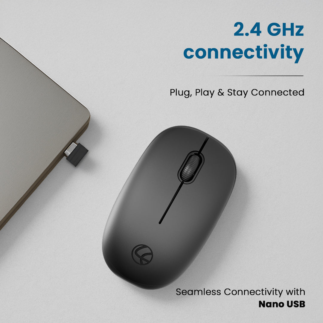 Safari III Wireless Mouse Black (LWM-003)