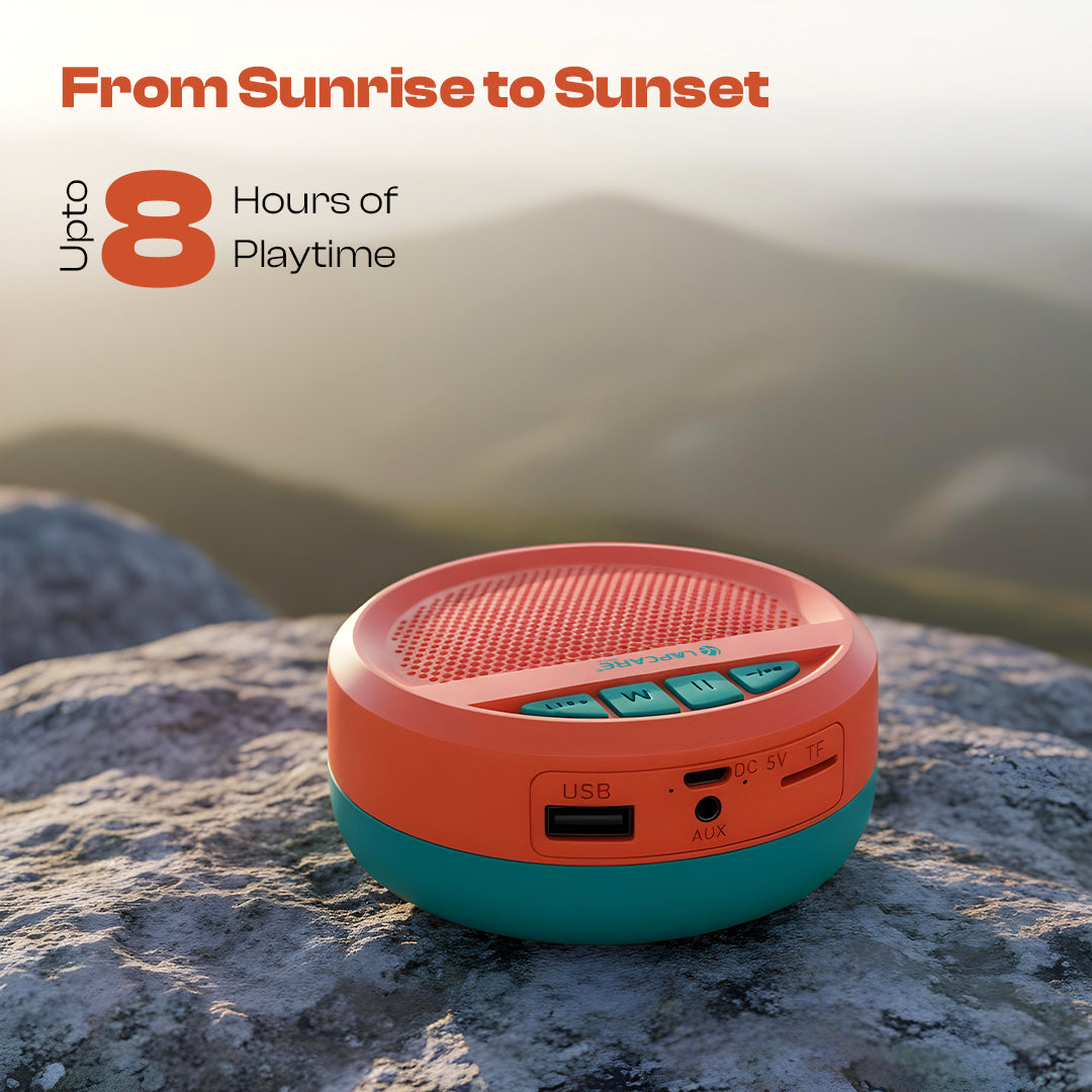 JADDE Portable Bluetooth Speaker With Up to 8H Playtime & Built-in Microphone (LBS-330)