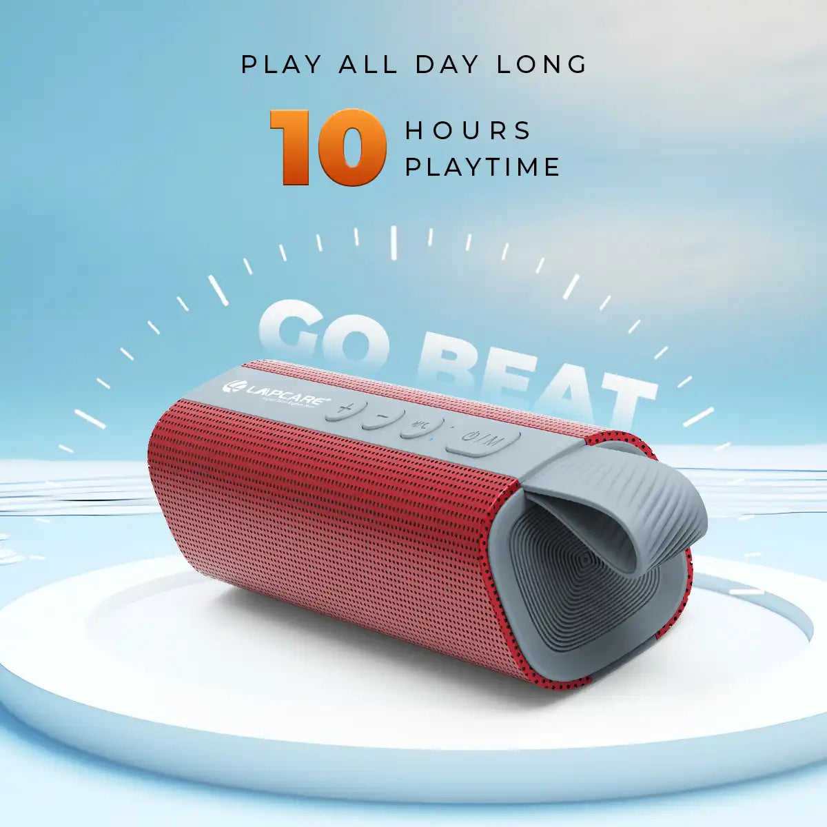 GO beat BT portable speaker Red (LBS-004)