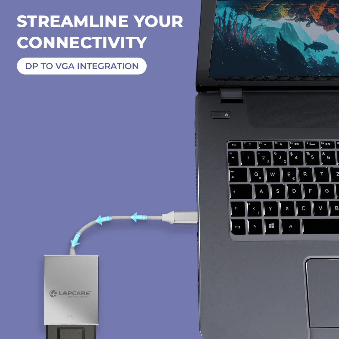 TYPE-C to VGA Converter with 20CM Cable