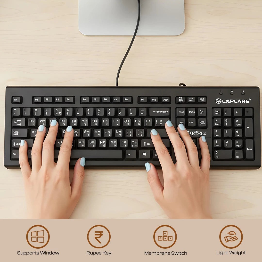 Multilingual Wired USB Keyboard (LMK-012)