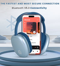 EERS Bluetooth Headphone Metallic Blue (LBH-213)