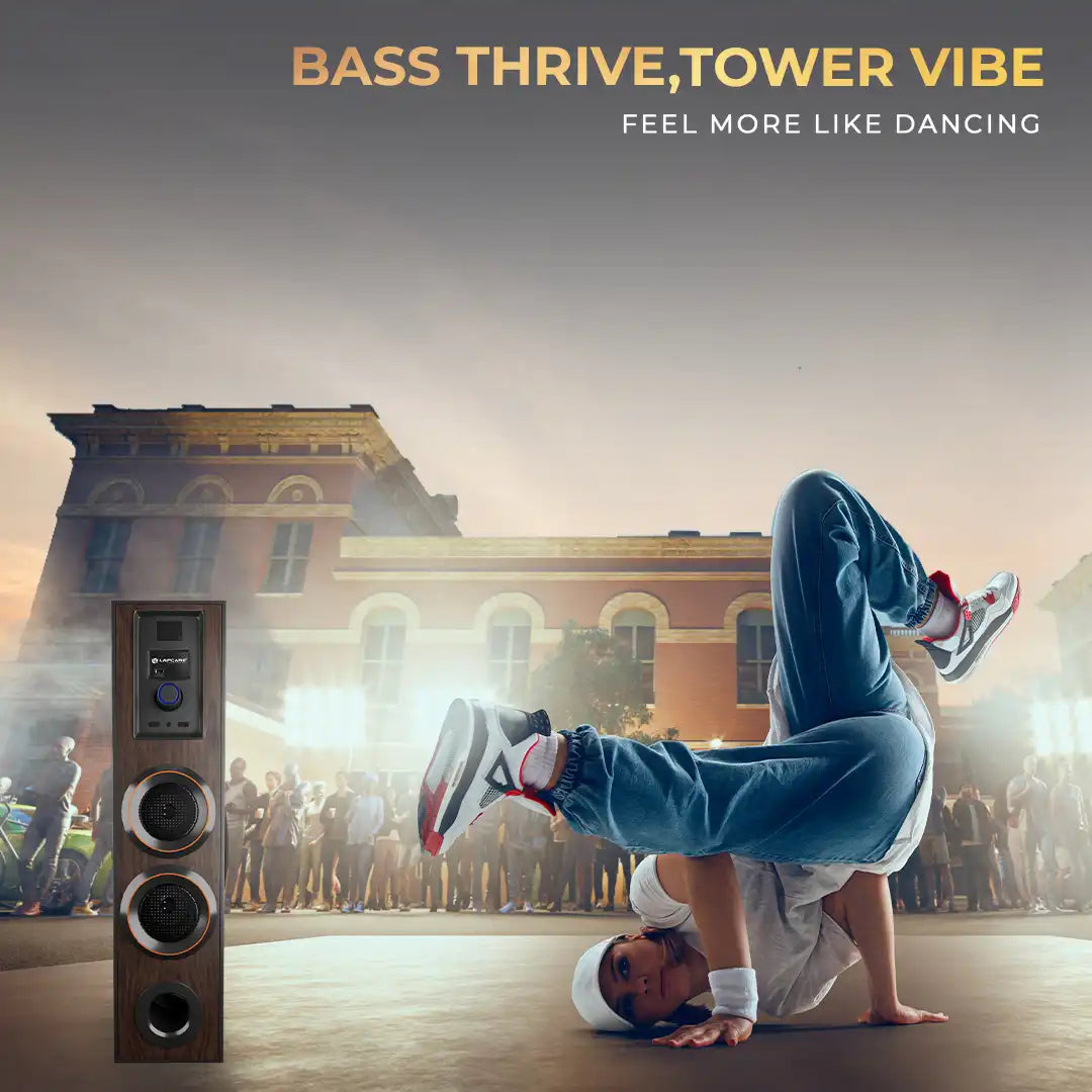 Umang I 40W Tower Speakers with Wireless Mic (LTS-627)