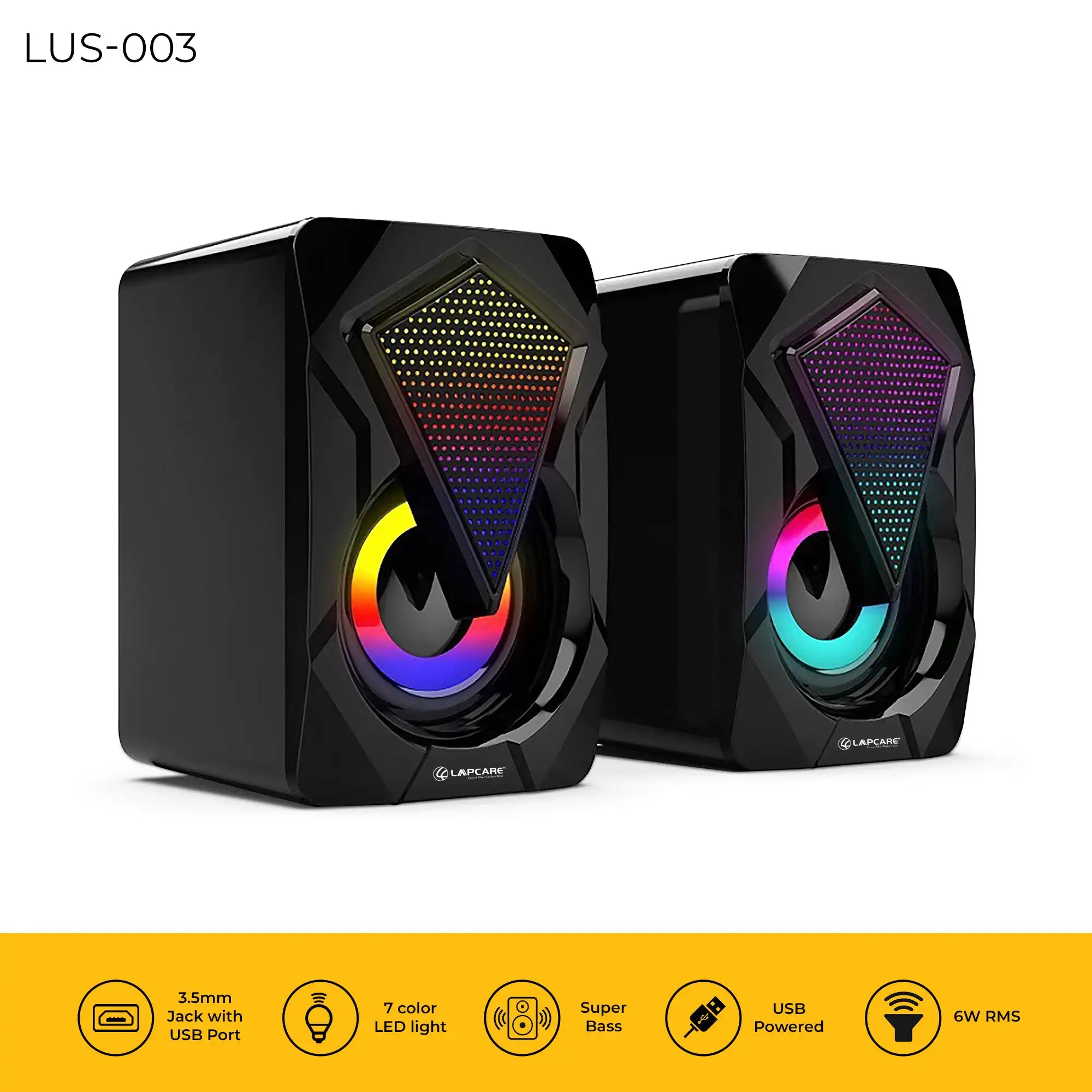 6W USB 2.0 GAMING SPEAKER (LUS-003) 6W