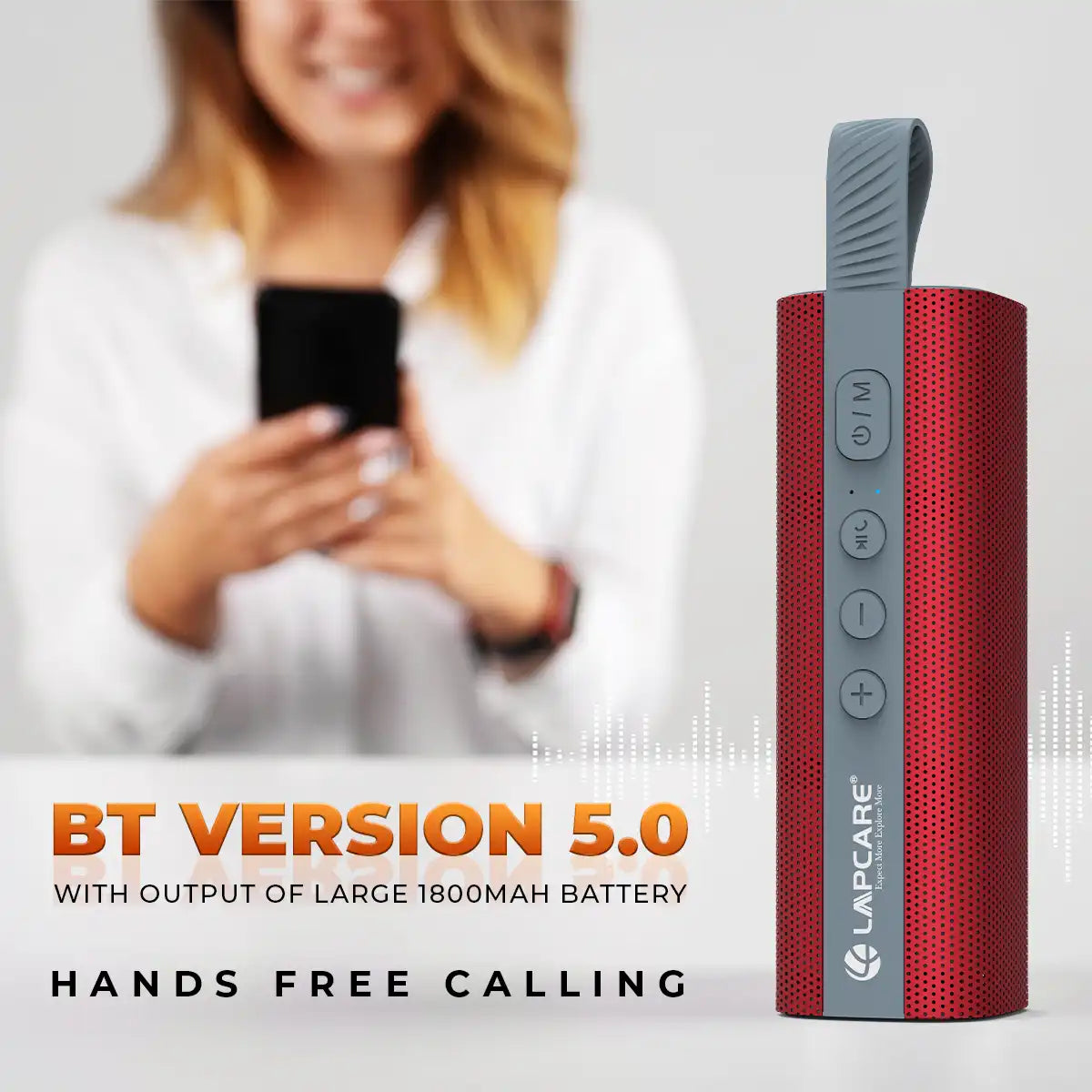 GO beat BT portable speaker Red (LBS-004)