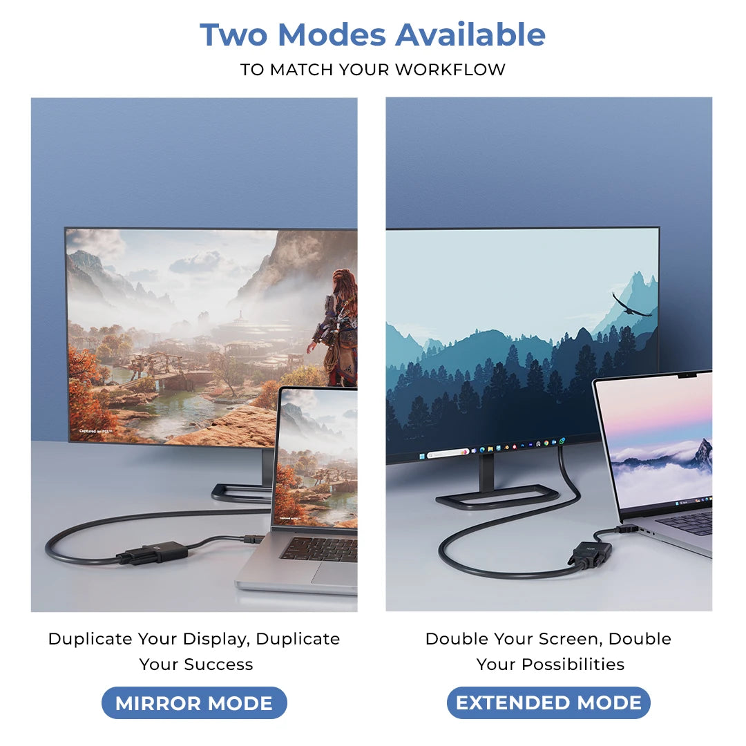 HDMI to VGA Converter with 20CM Cable