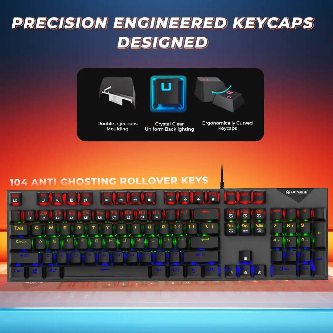 Champ LGK-105 Mechanical RBG Gaming Keyboard