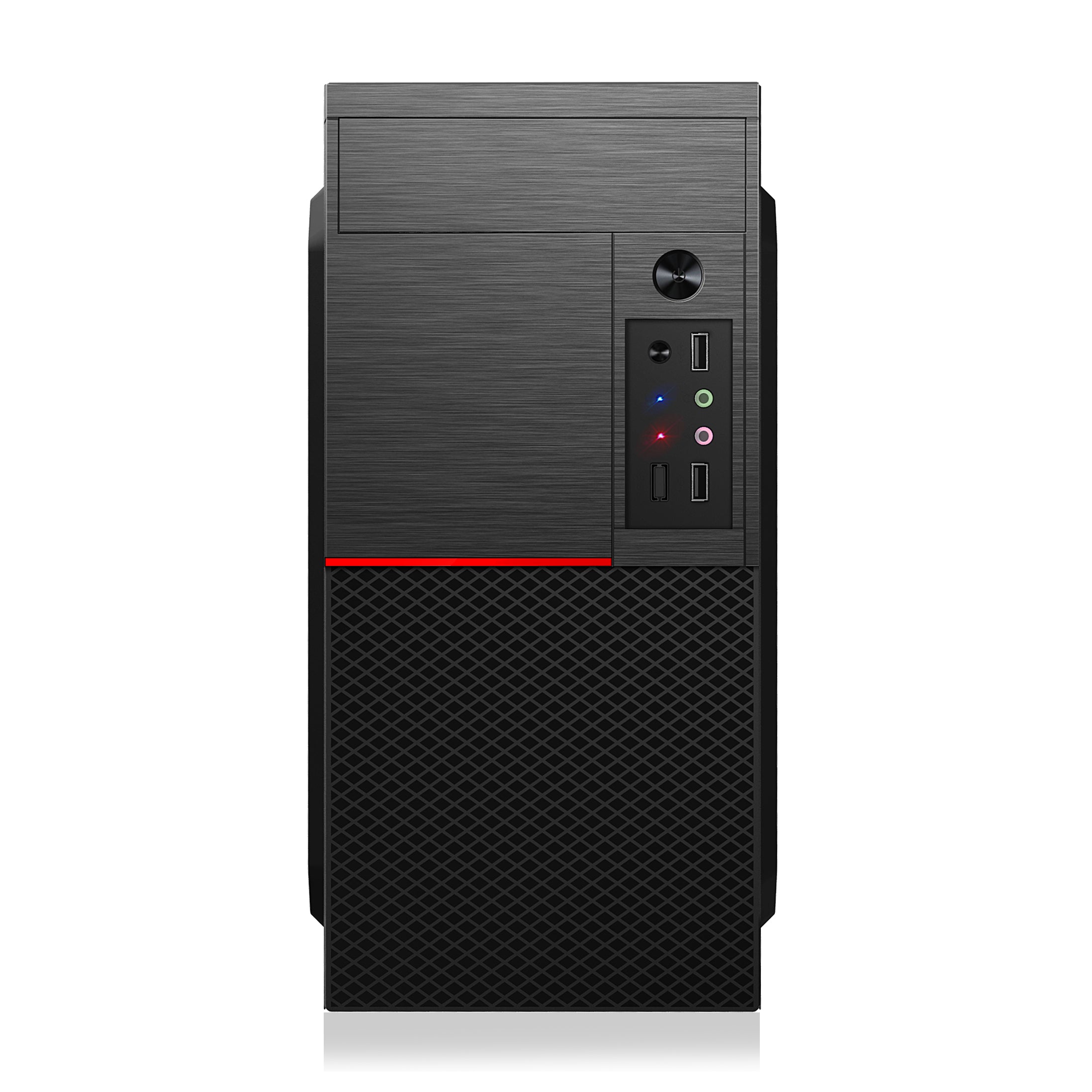 Infinity Micro ATX/ITX Computer Case with SMPS Ð Dual USB & Optimized Airflow (LOX-051)