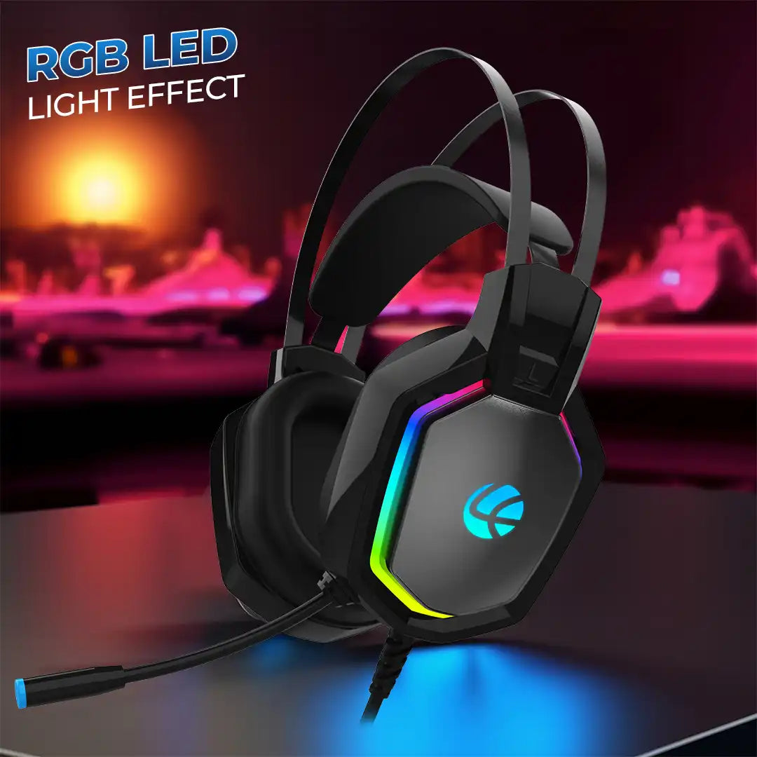 Bunker II Champ Gaming Headset 3.5mm+USB Jack (LHP-204)