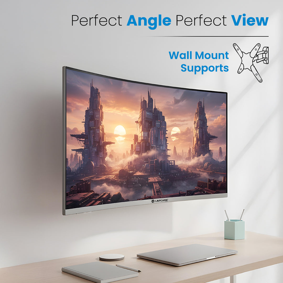 CURVE Lapeye LM32WHCR 32" Curved LED Monitor, Full HD, 75Hz (LM32WHCR)