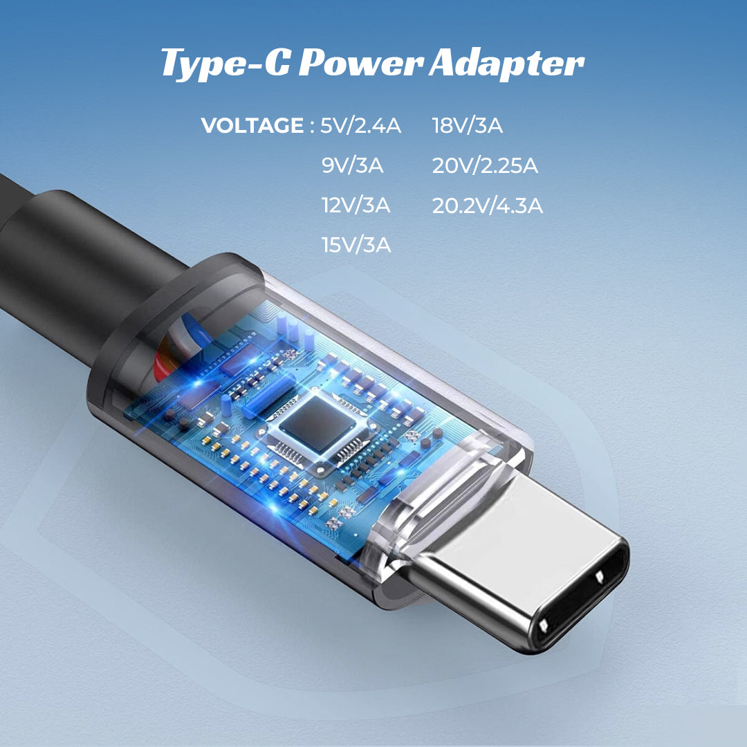 Lapcare Universal Adapter 87W Type-C