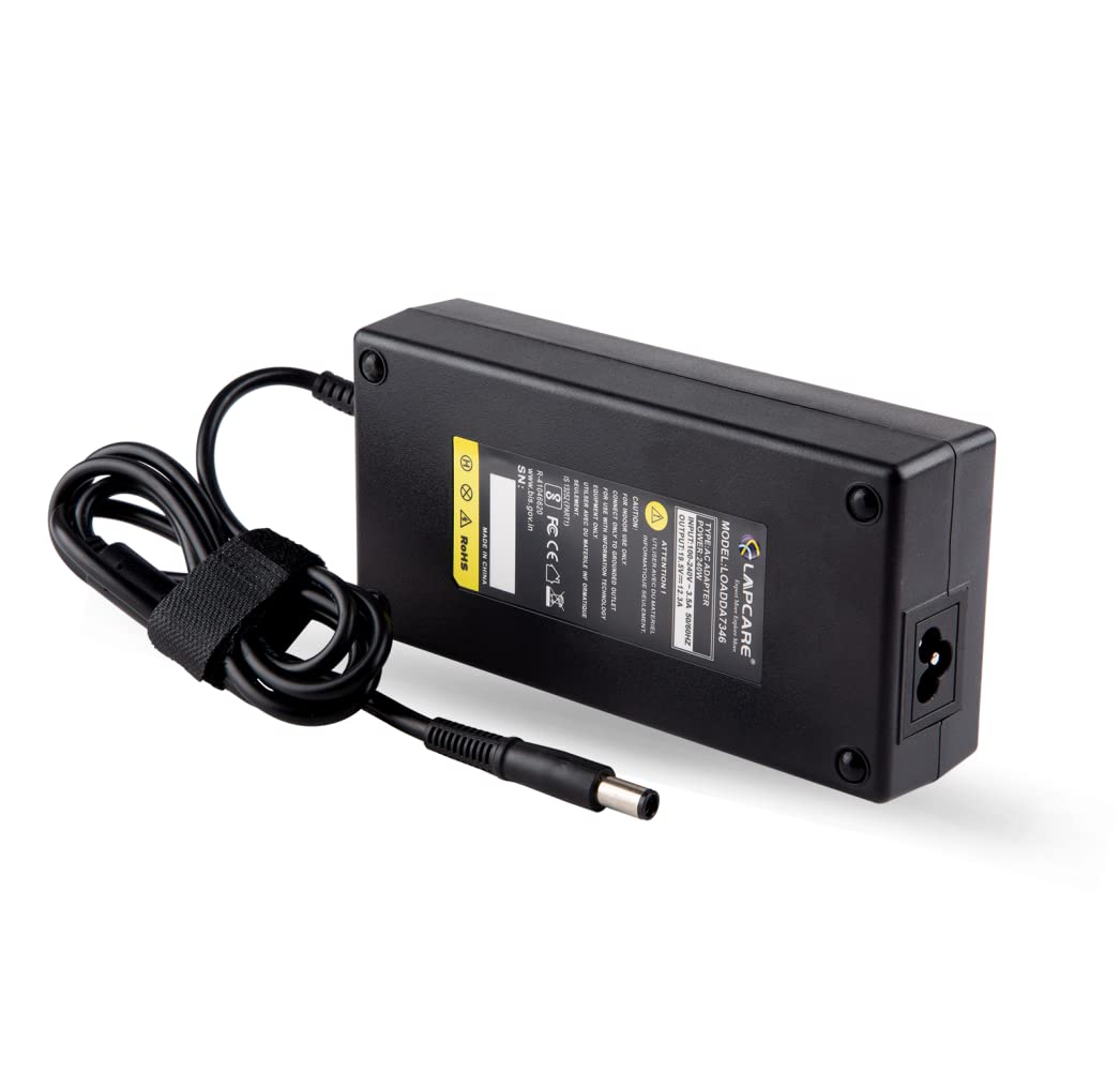 Laptop adaptor Compatible for Dell Alienware 240W 19.5V 12.3A (7.4*5.0mm)