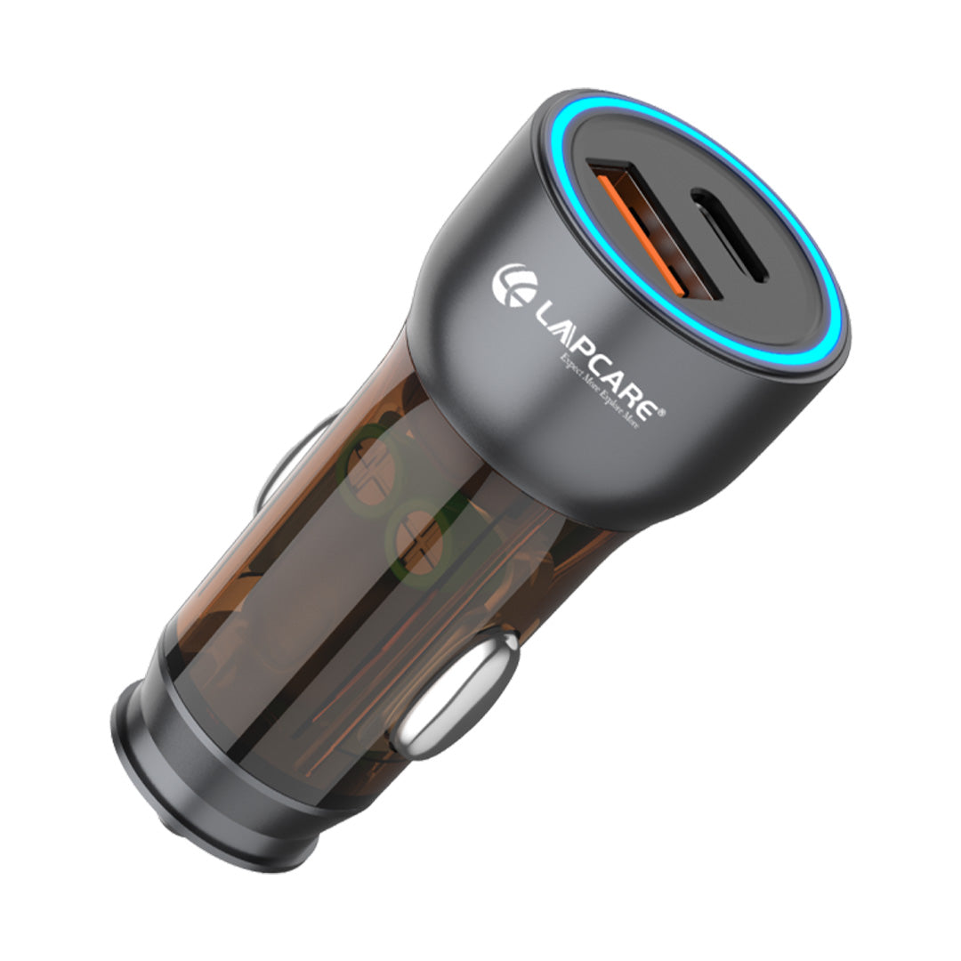 CARGE 52.5W Car Charger with 22.5W USB A & 30W Type-C Port