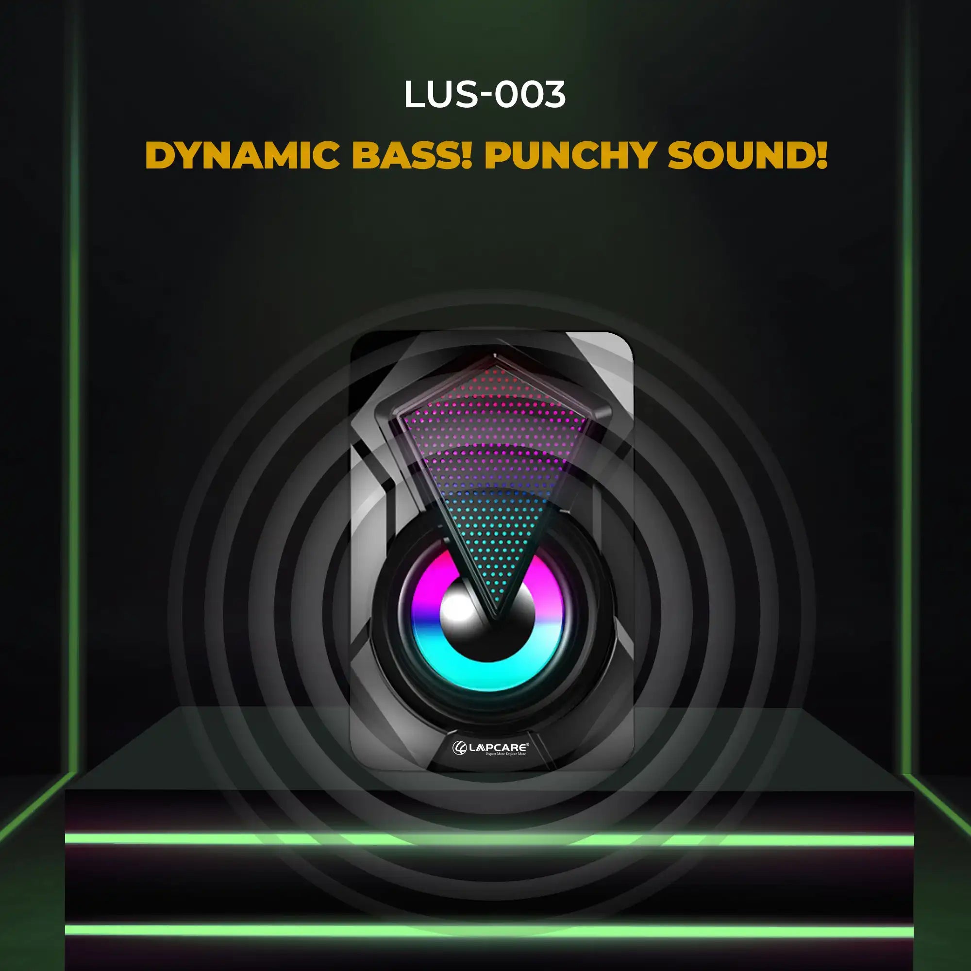 6W USB 2.0 GAMING SPEAKER (LUS-003) 6W