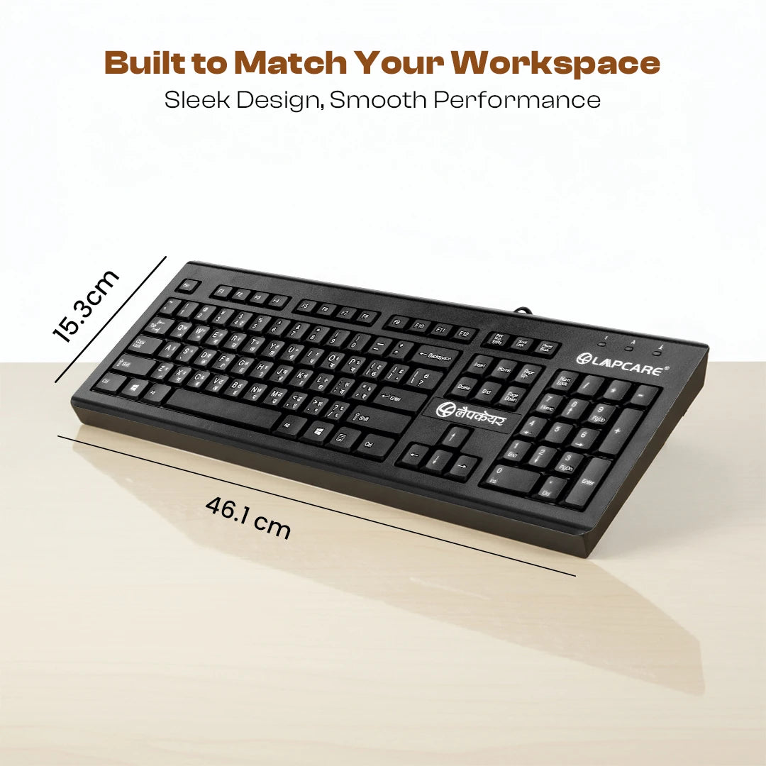 Multilingual Wired USB Keyboard (LMK-012)