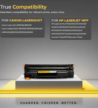 Toner Cartridge compatible for -925 HP P1002/1003/1004/1005/1006/1009/P1505 / CANON LBP6000/6018/LBP3010,LBP3100/LBP3250