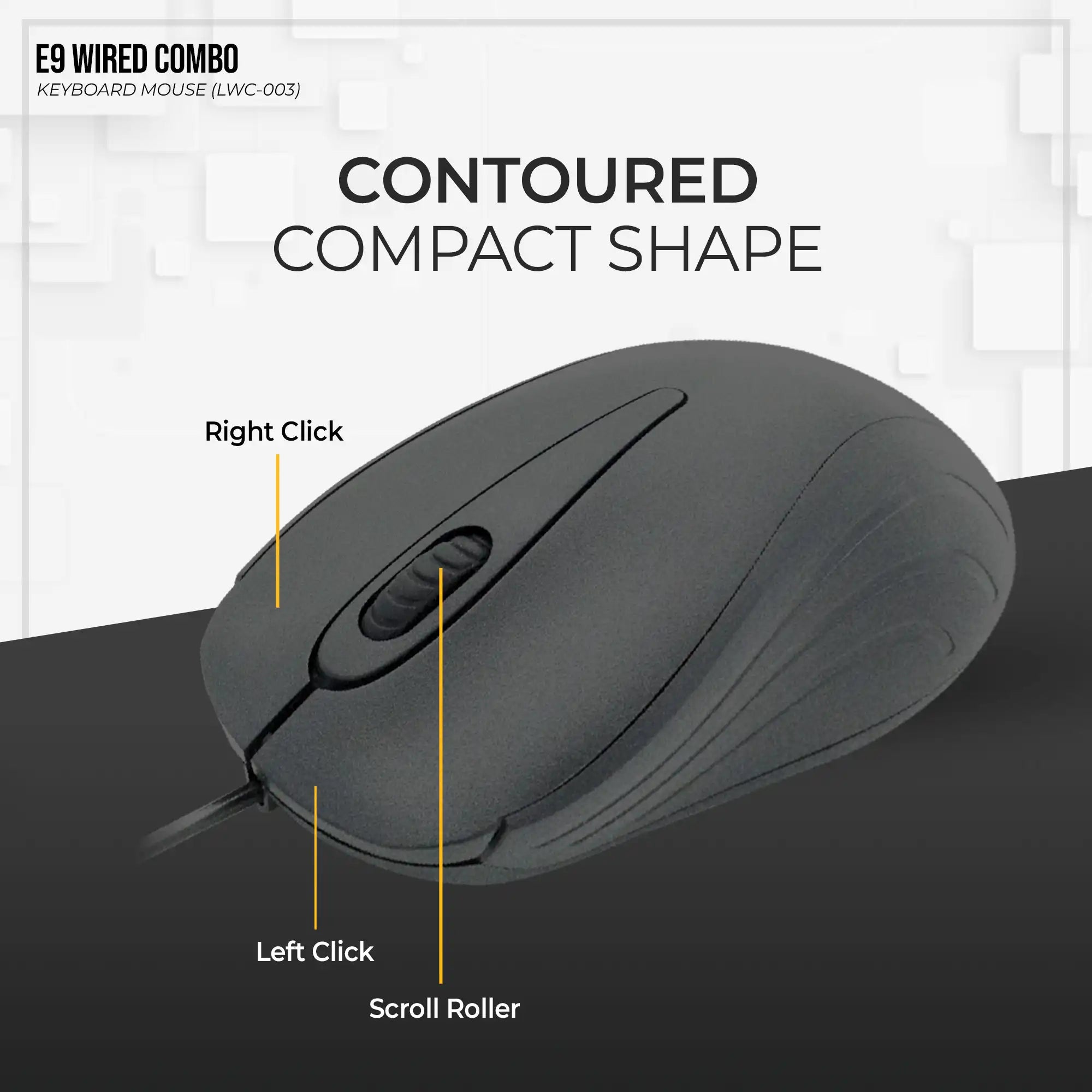 E9 Wired Combo
